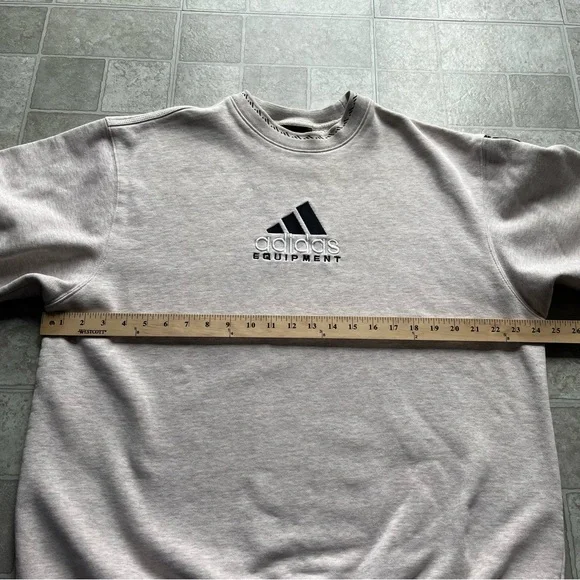 Adidas Equipment Pullover Crewneck Limited Edition Vintage Cream Men L